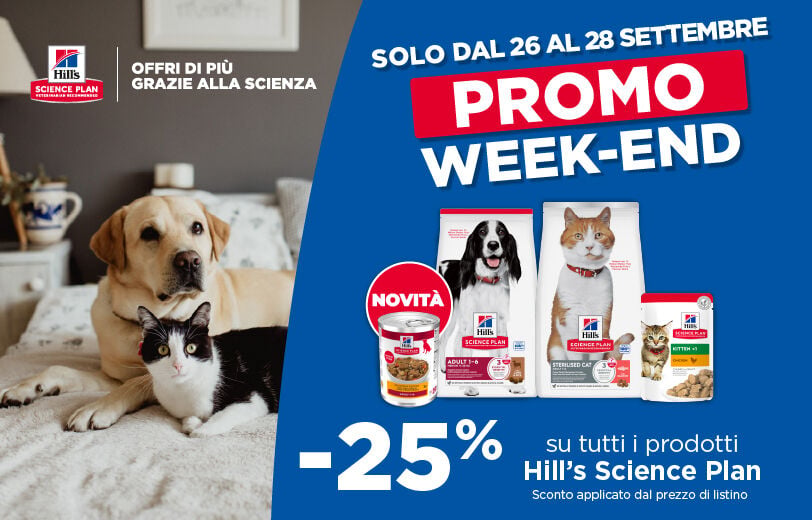 Vai agli sconti Hill's Science Plan!